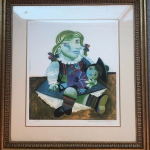 Picasso “Maya with Doll”, Limited Edition Glicee